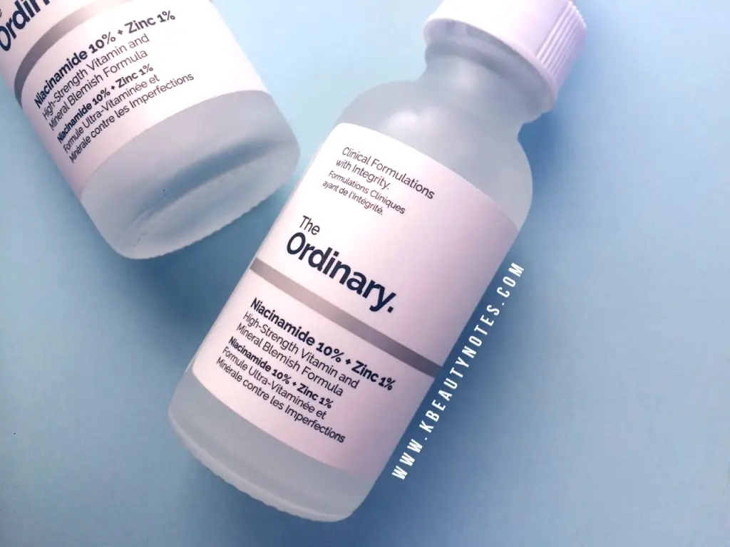 The Ordinary Niacinamide 10 Zinc 1 Review Kbeauty Notes