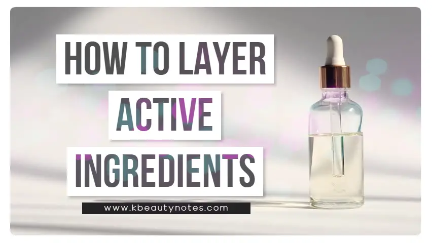 how to layer skincare