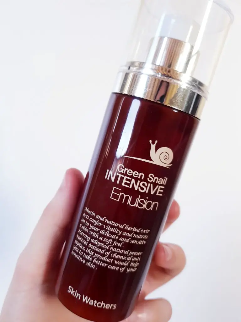 Skin Watchers Green Snail Intensive Emulsion review