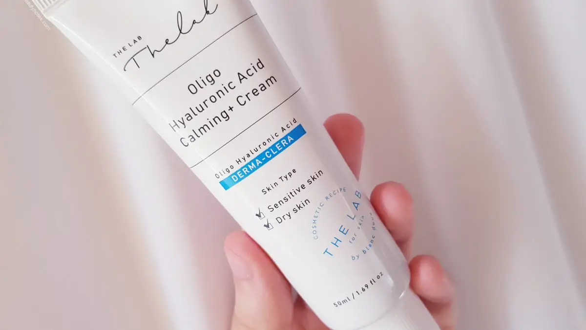 The Lab by blanc doux Oligo Hyaluronic Acid Calming+ Cream Review