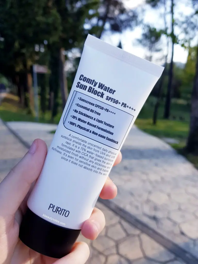 purito water based sunscreen