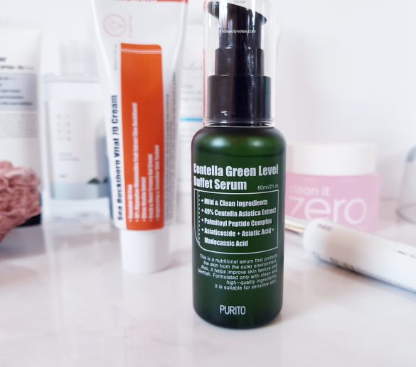 PURITO Centella Green Level Buffet Serum Review Kbeauty Notes