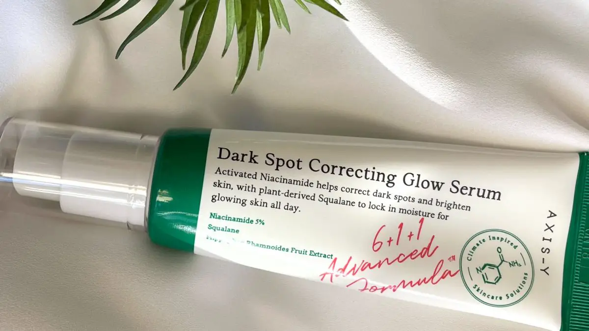 AXIS-Y Dark Spot Correcting Glow Serum Review - Kbeauty Notes