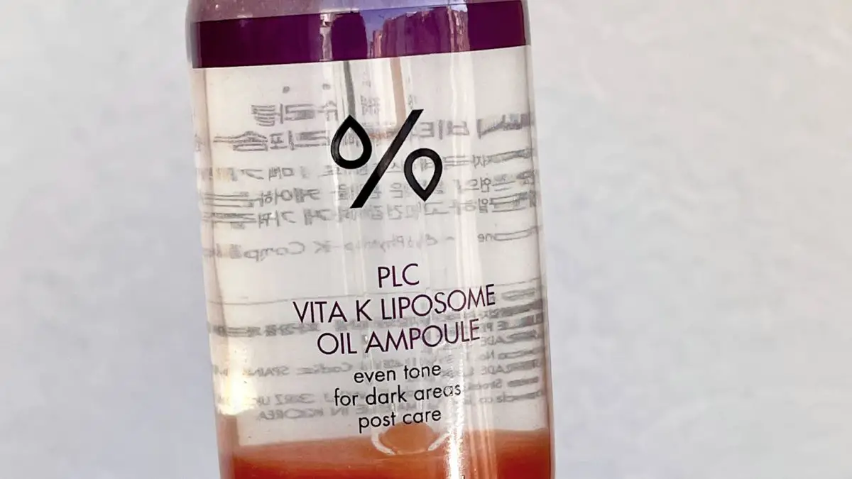 Dr. Ceuracle PLC Vita K Liposome Oil Ampoule Review