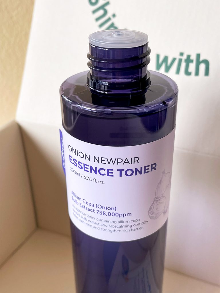 ISNTREE Onion Newpair Essence Toner Review Kbeauty Notes