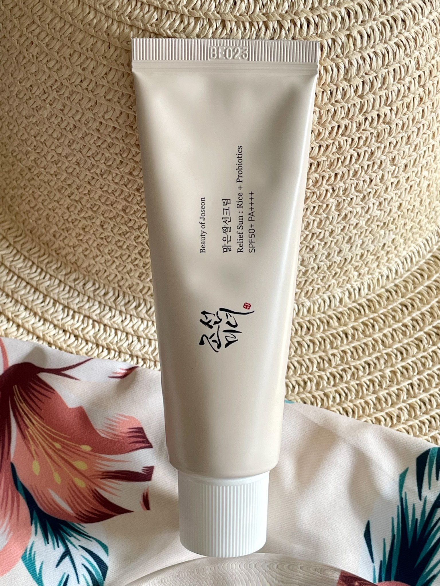 beauty of joseon rice probiotics sunscreen physical or chemical