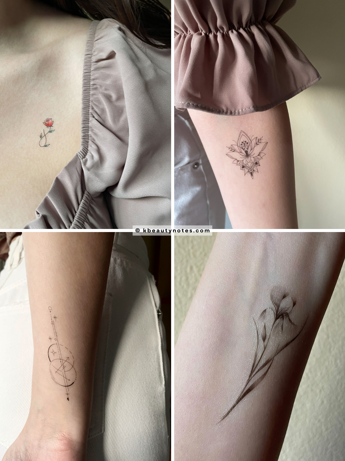 FREAKY NINE Temporary Korean Style Tattoo Review   Freakynine Korean Style Tattoo 