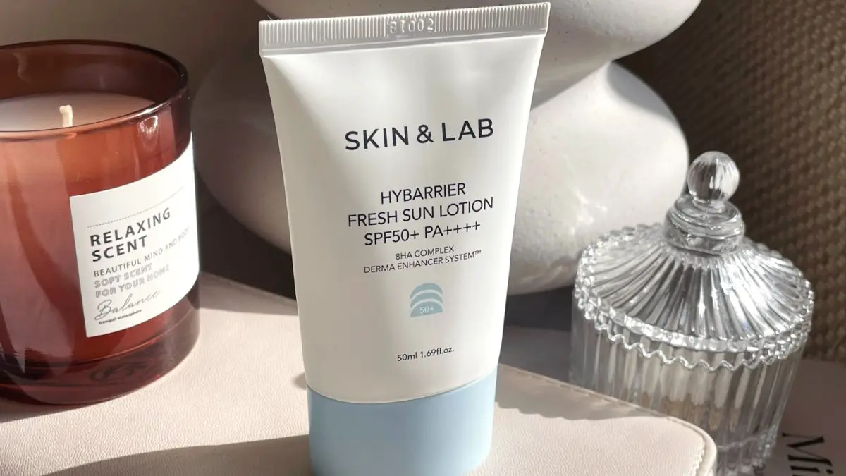 SKIN&LAB Hybarrier Fresh Sun Lotion Sunscreen Review