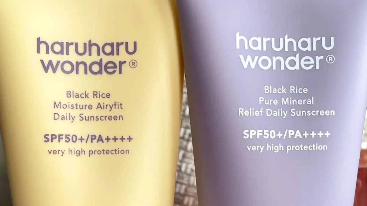 haruharu wonder Black Rice Moisture Airyfit Sunscreen SPF50+/